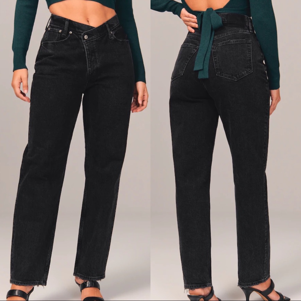 New Abercombie and Fitch Curve Love The Dad Jean Crossover 33 (short length)